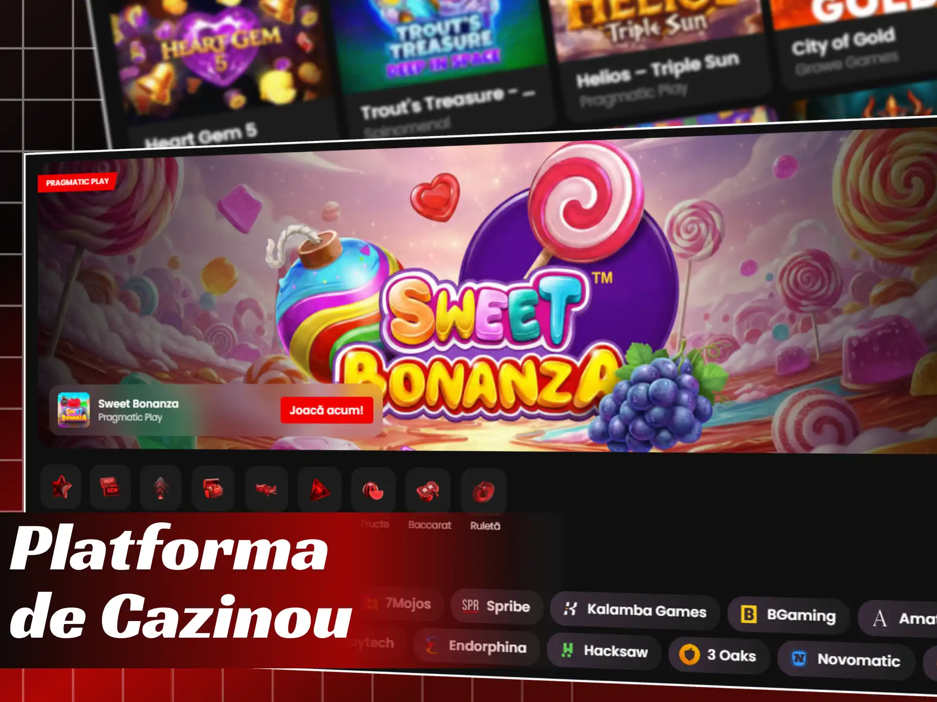 Prezentarea platformei moderne de cazinou online ZoraBet în România.