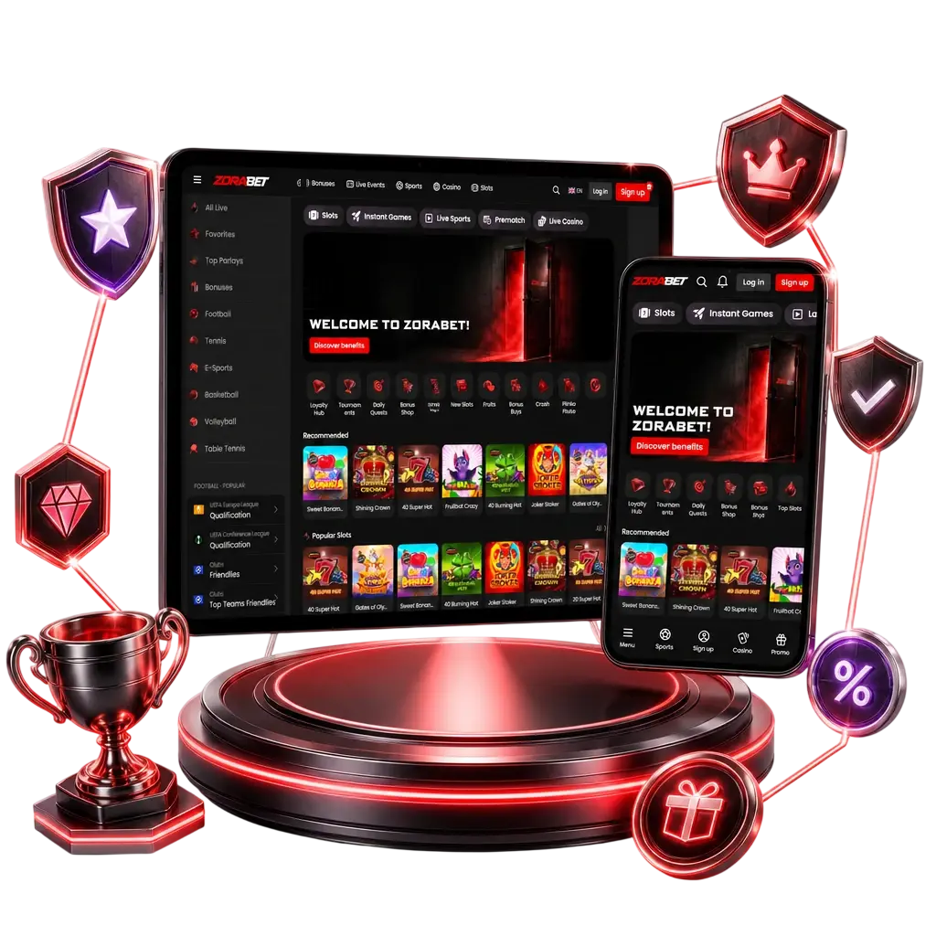 ZoraBet - sponsorizări și parteneriate oficiale cu cluburi sportive, creatori de conținut și turnee de e-sports